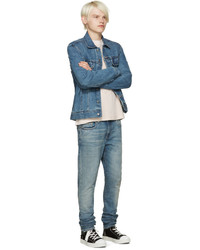 Мужской розовый свитер с круглым вырезом от Fanmail