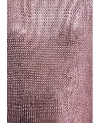 Женский розовый свитер с круглым вырезом от QED London