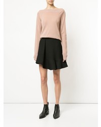 Женский розовый свитер с круглым вырезом от Dion Lee