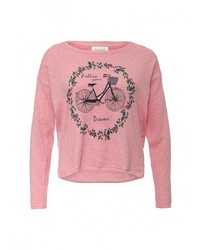 Женский розовый свитер с круглым вырезом от SPRINGFIELD