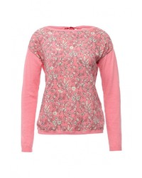 Женский розовый свитер с круглым вырезом от SPRINGFIELD