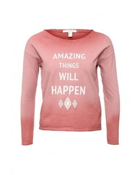 Женский розовый свитер с круглым вырезом от SPRINGFIELD