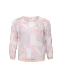 Женский розовый свитер с круглым вырезом от Studio Untold