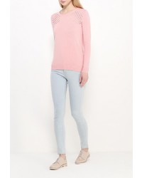 Женский розовый свитер с круглым вырезом от Tom Farr