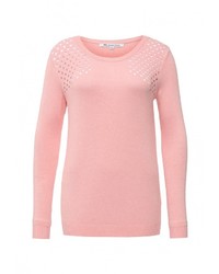 Женский розовый свитер с круглым вырезом от Tom Farr