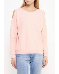 Женский розовый свитер с круглым вырезом от Tom Tailor Denim