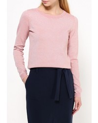 Женский розовый свитер с круглым вырезом от Top Secret