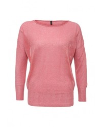 Женский розовый свитер с круглым вырезом от United Colors of Benetton