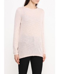 Женский розовый свитер с круглым вырезом от Vero Moda