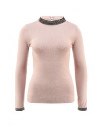 Женский розовый свитер с круглым вырезом от Warehouse