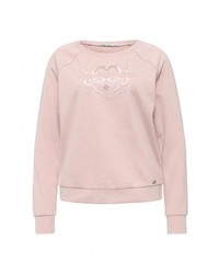 Женский розовый свитер с круглым вырезом от Zarina