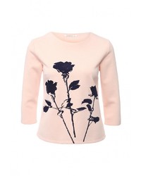 Женский розовый свитер с круглым вырезом от Zarina