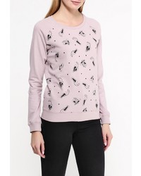 Женский розовый свитер с круглым вырезом от Спартак