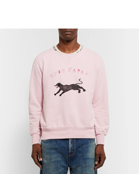 Мужской розовый свитер с принтом от Remi Relief