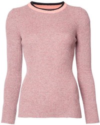 Женский розовый свитер от Apiece Apart