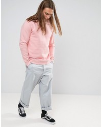 Мужской розовый свитер от Dr. Denim