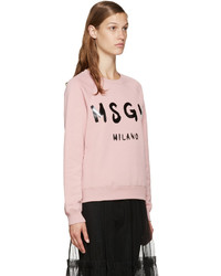 Женский розовый свитер от MSGM