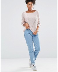 Женский розовый свитер от Vero Moda