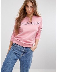 Женский розовый свитер от Tommy Hilfiger