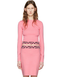 Женский розовый свитер от Versus