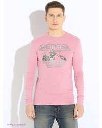 Мужской розовый свитер от Von Dutch