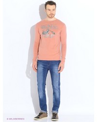 Мужской розовый свитер от Von Dutch