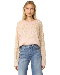 Женский розовый свитер от Wildfox Couture