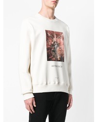 Мужской розовый свитшот с принтом от Ih Nom Uh Nit