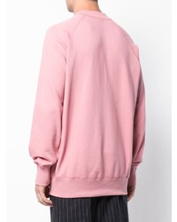 Мужской розовый свитшот с принтом от Aimé Leon Dore
