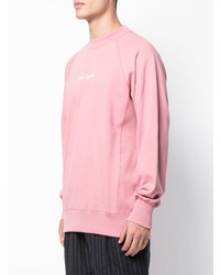 Мужской розовый свитшот с принтом от Aimé Leon Dore