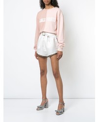 Женский розовый свитшот от Cynthia Rowley