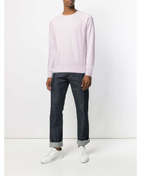 Мужской розовый свитшот от Sun 68