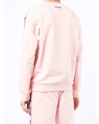 Мужской розовый свитшот от Moschino