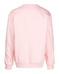 Мужской розовый свитшот от Moschino