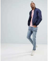 Мужской розовый свитшот от Asos