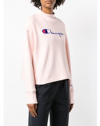 Женский розовый свитшот от Champion