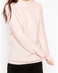 Розовый свободный свитер от Asos