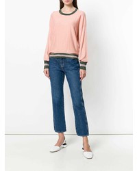 Розовый свободный свитер от Essentiel Antwerp