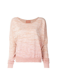 Розовый свободный свитер от Zadig & Voltaire