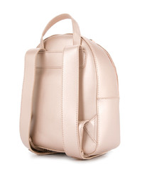 Женский розовый стеганый рюкзак от Love Moschino