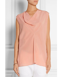 Розовый топ без рукавов от Chloé