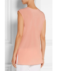 Розовый топ без рукавов от Chloé