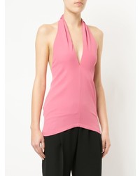Розовый топ без рукавов от Theory