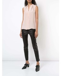 Розовый топ без рукавов от Derek Lam