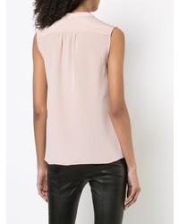 Розовый топ без рукавов от Derek Lam