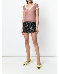 Розовый укороченный топ от N°21