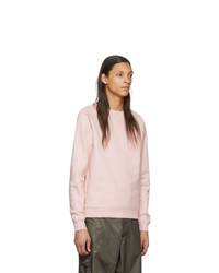 Мужской розовый флисовый свитшот от Random Identities