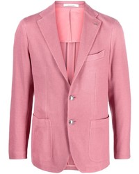 Мужской розовый хлопковый пиджак от Tagliatore