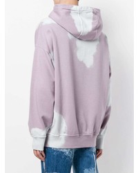 Мужской розовый худи с принтом от Damir Doma
