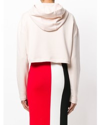 Женский розовый худи с принтом от Dondup